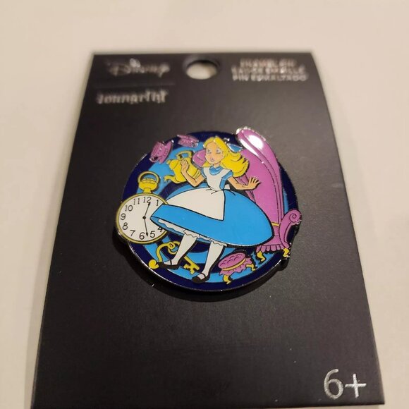Loungefly Disney Alice in Wonderland Alice Falling Enamel Pin NEW - Picture 5 of 10